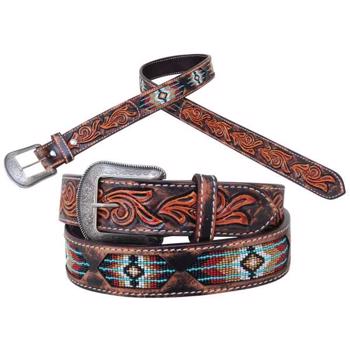 Circle Y | Southwestern Inlay Men's Belt